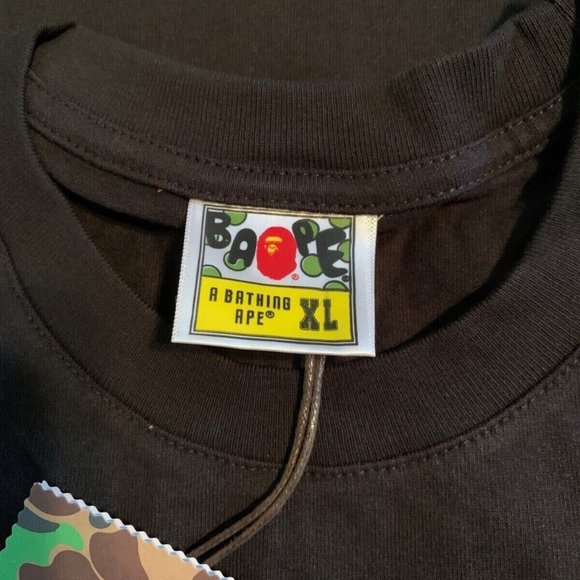 A Bathing Ape Bape Ape x Chrome Hearts Tee Shirt in BLACK New With Tags … - Picture 4 of 11